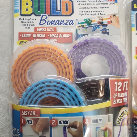 Lego building strips. - Picture 2 of 6